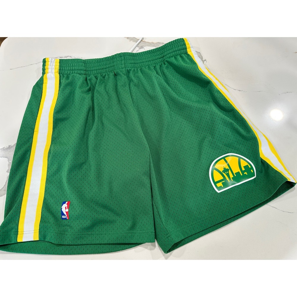 Mitchell & Ness Seattle SuperSonics Hardwood Classics Mesh Shorts Green 3XL